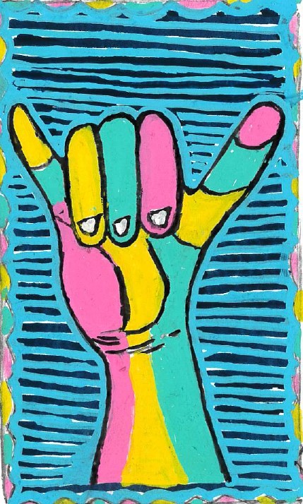 Shaka Mana Card - Back